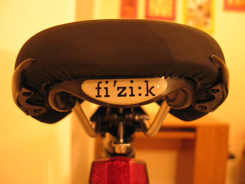 The right saddle